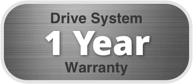 Drive System 1 Year Warranty