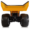 C124 Construction Dump Wagon rear view