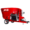 Red Jay-Lor feed mixer wagon with tow hitch and control panel for mixing livestock feed