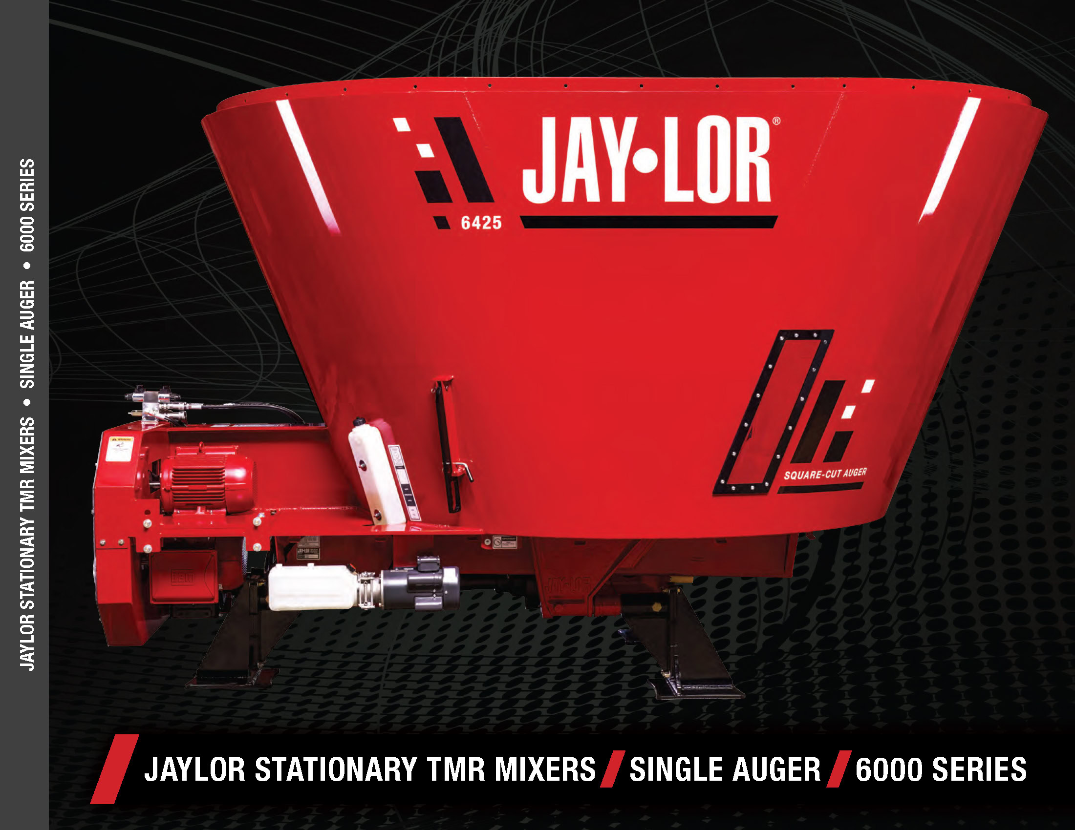 Jaylor Single Auger Stationary TMR Mixers Brochure